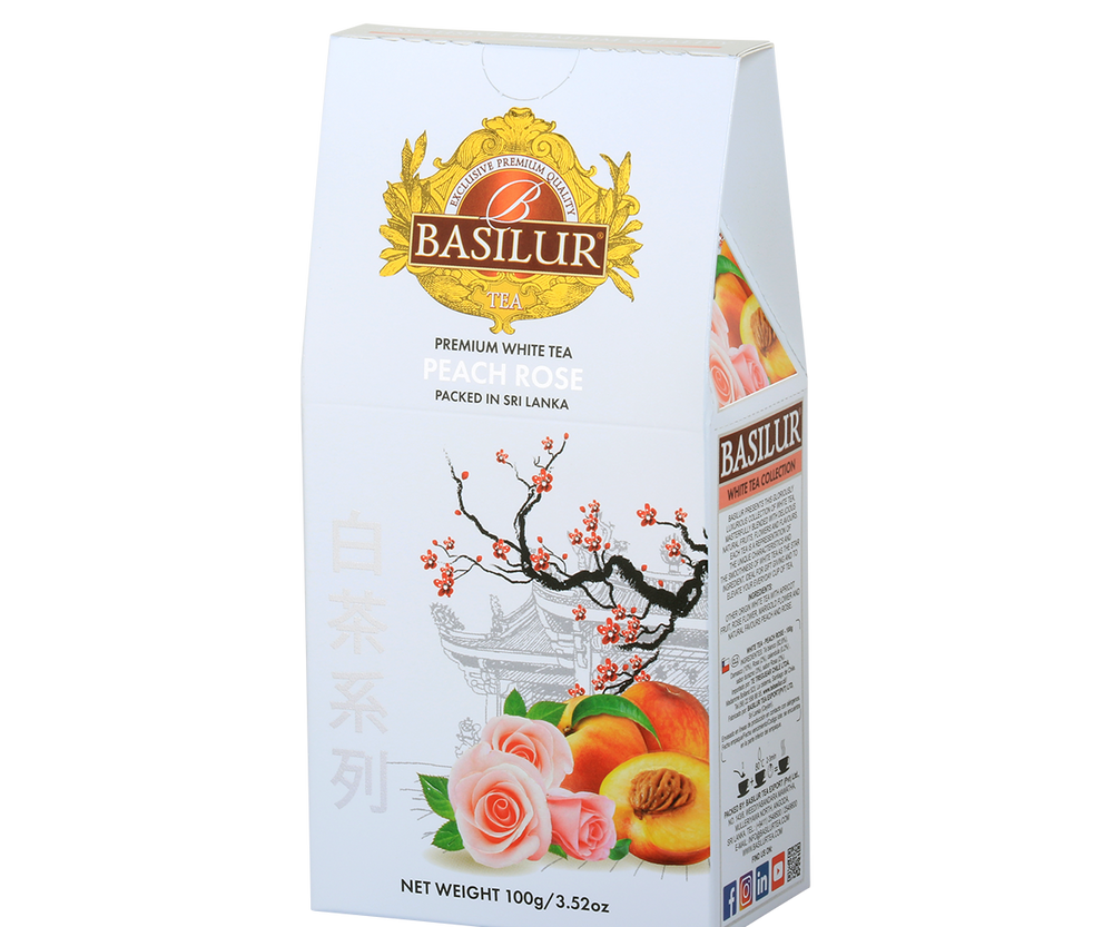 White Tea Peach Rose - 100g Packet
