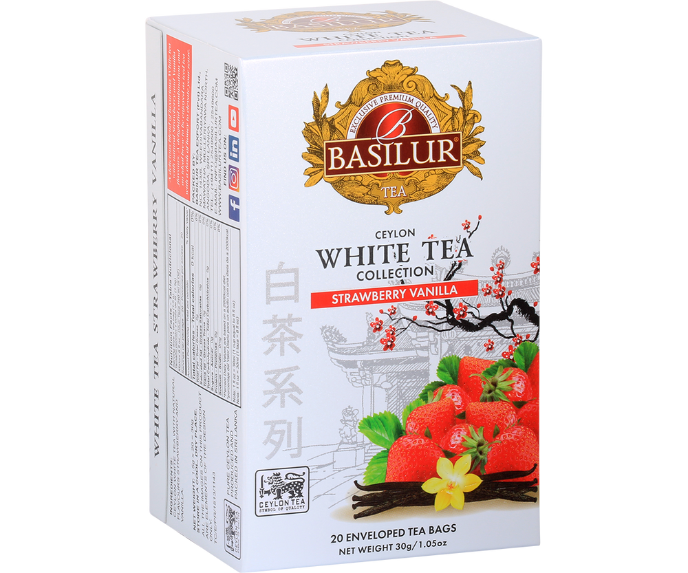 White Tea Strawberry Vanilla 20 Teabags
