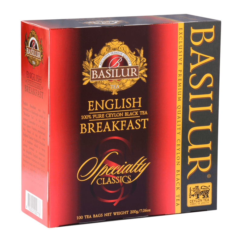 BASILUR TEA - SPECIALTY CLASSICS - ENGLISH BREAKFAST 100ST