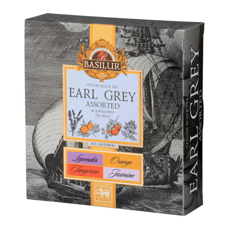 BASILUR TEA - EARL GREY ASSORTED 40EN