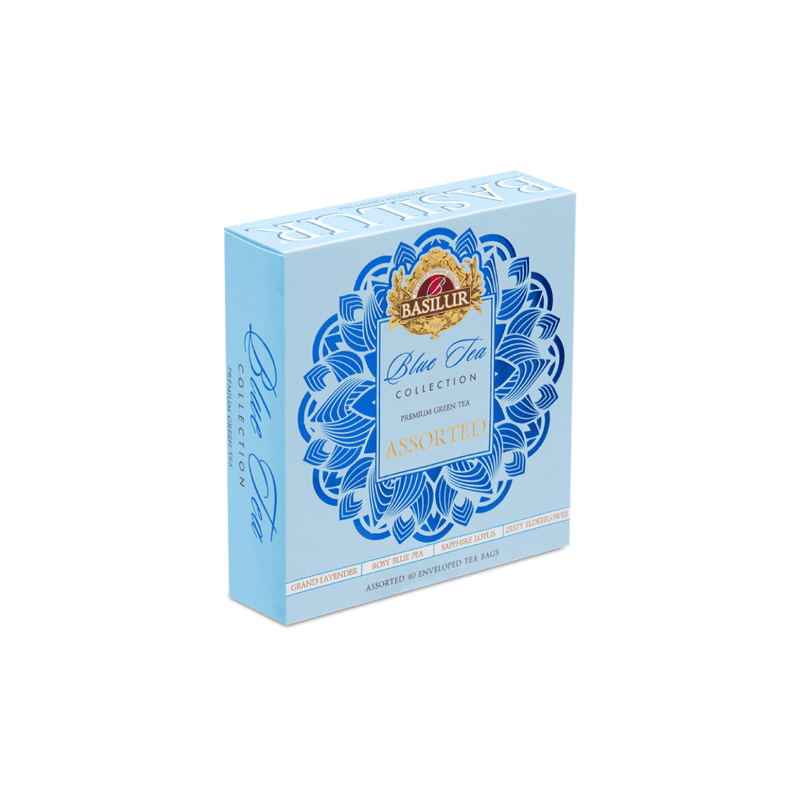 BASILUR TEA - BLUE TEA COLLECTION ASSORTED 40EN