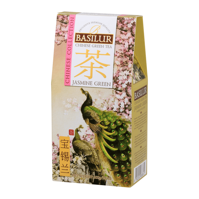 BASILUR TEA - CHINESE COLLECTION - JASMINE GREEN 100G PACKET