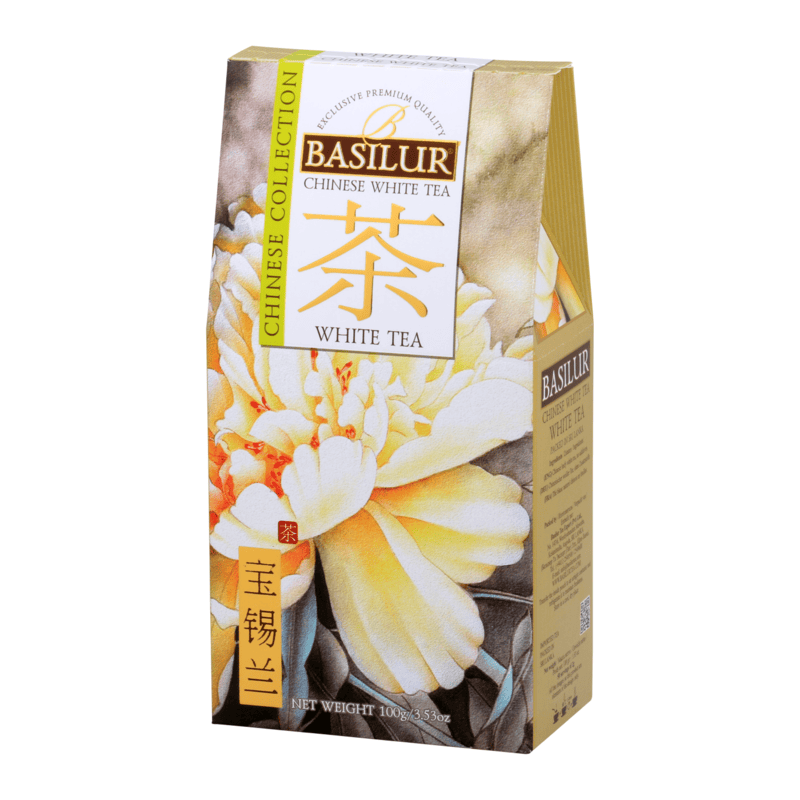 BASILUR TEA - CHINESE COLLECTION - WHITE TEA 100G PACKET