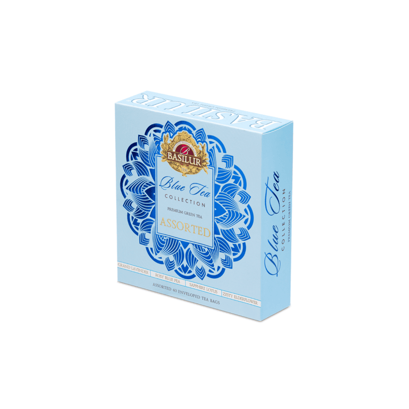 BASILUR TEA - BLUE TEA COLLECTION ASSORTED 40EN