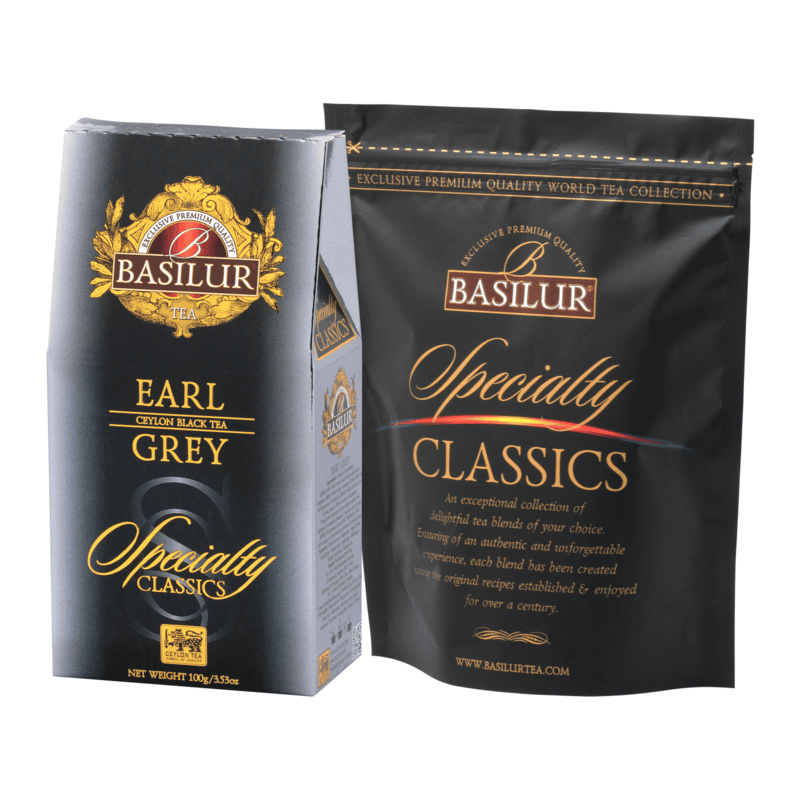 BASILUR TEA - SPECIALTY CLASSIC - EARL GREY 100G PACKET