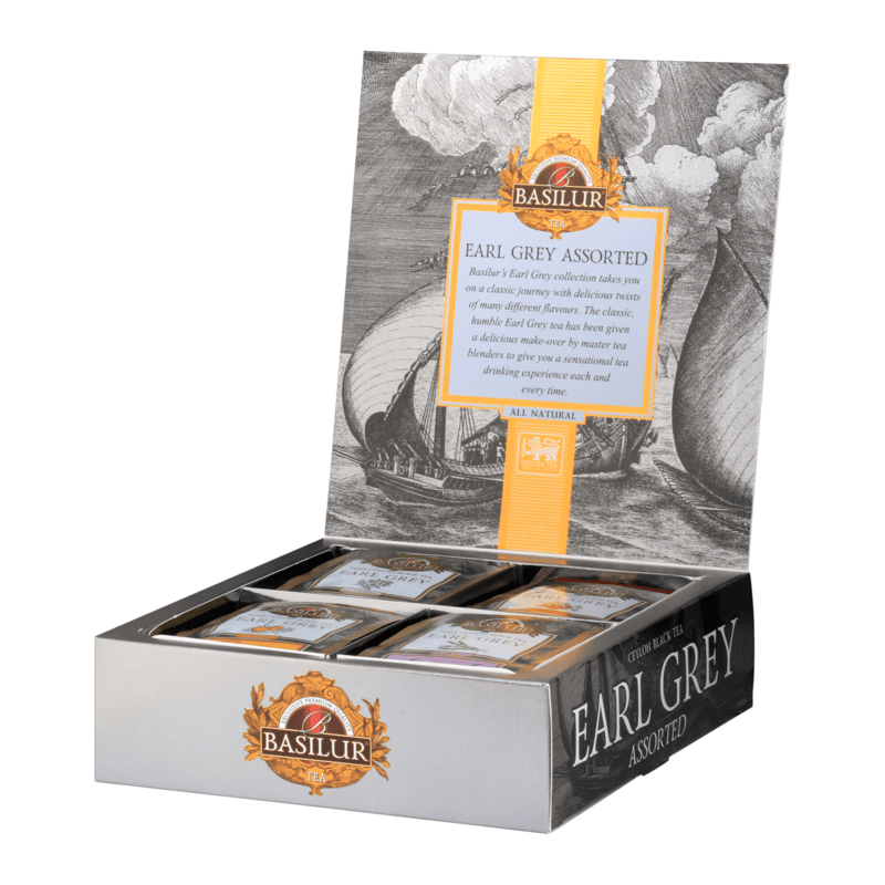 BASILUR TEA - EARL GREY ASSORTED 40EN