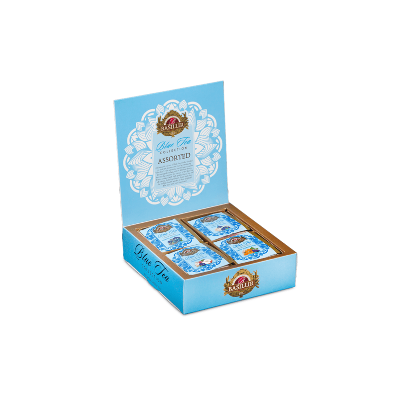 BASILUR TEA - BLUE TEA COLLECTION ASSORTED 40EN