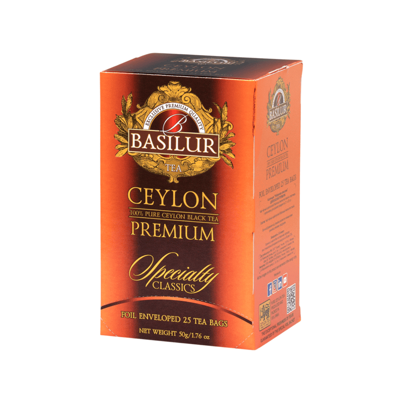 BASILUR TEA - CEYLON PREMIUM 25EN