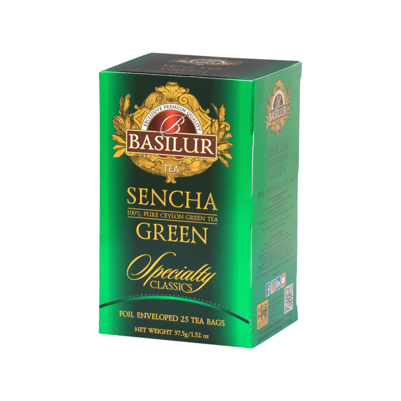 BASILUR TEA - SENCHA GREEN 25EN