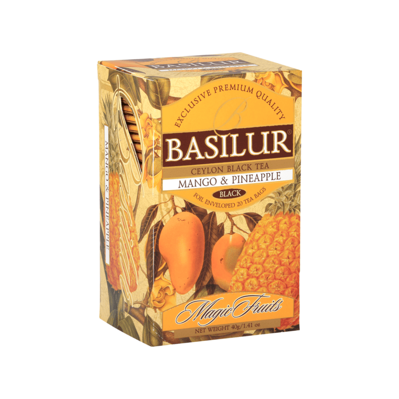 BASILUR TEA - MAGIC FRUITS MANGO & PINEAPPLE 25EN