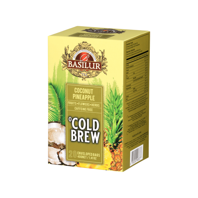 BASILUR TEA - COCONUT PINEAPPLE 20EN