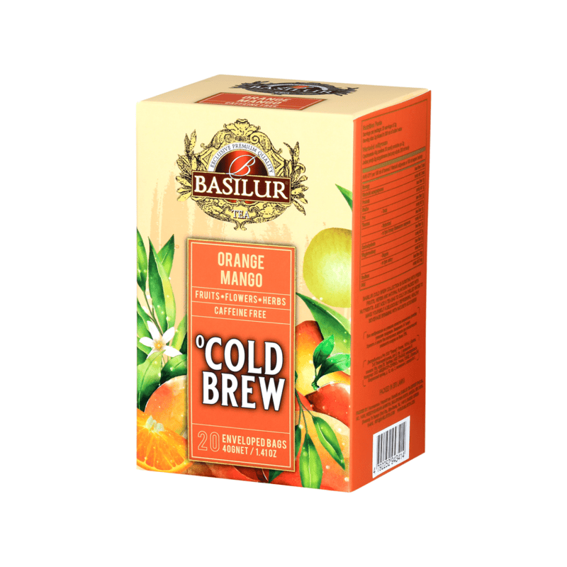 BASILUR TEA - ORANGE MANGO 20EN