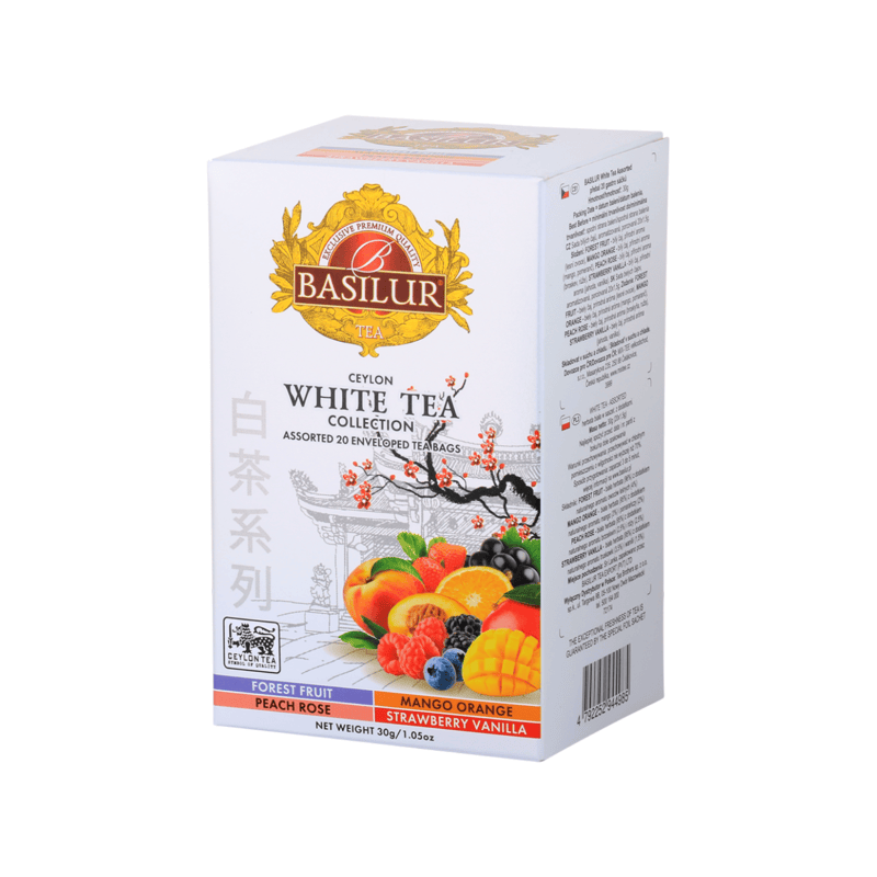 BASILUR TEA - WHITE TEA ASSORTED 20EN