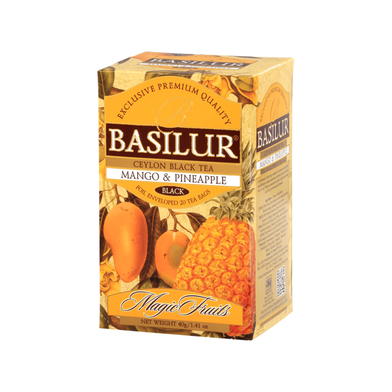 BASILUR TEA - MAGIC FRUITS MANGO & PINEAPPLE 25EN