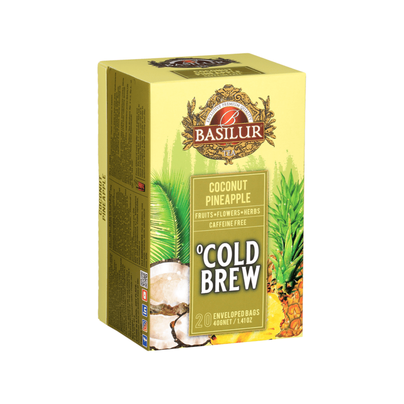 BASILUR TEA - COCONUT PINEAPPLE 20EN