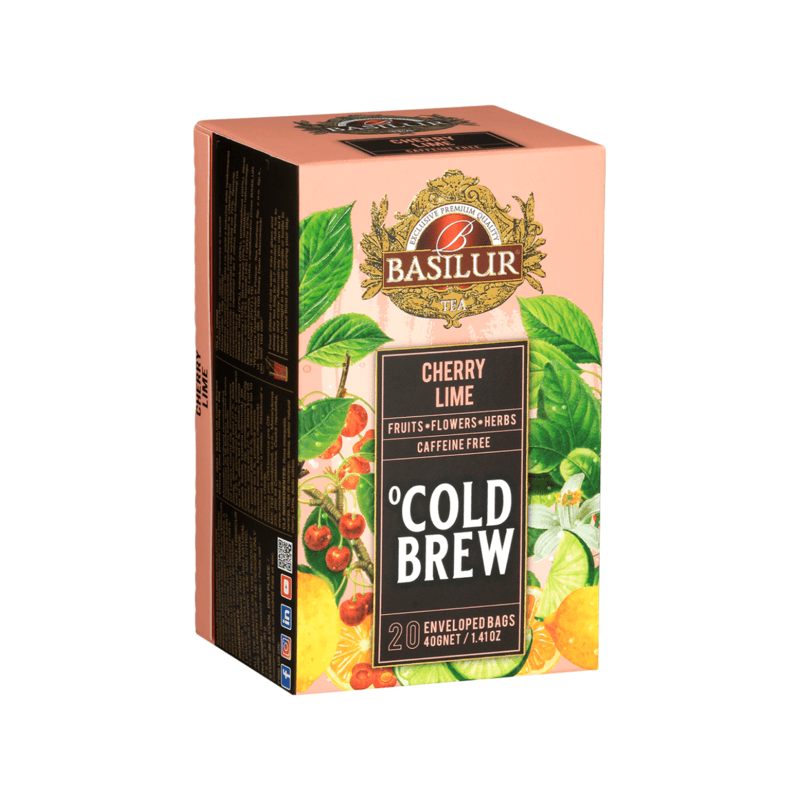 BASILUR TEA - CHERRY LIME 20EN